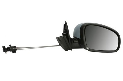 For BLIC 5402-04-1138559P Side Mirror Mechanical Right Convex Skoda Fabia II Th