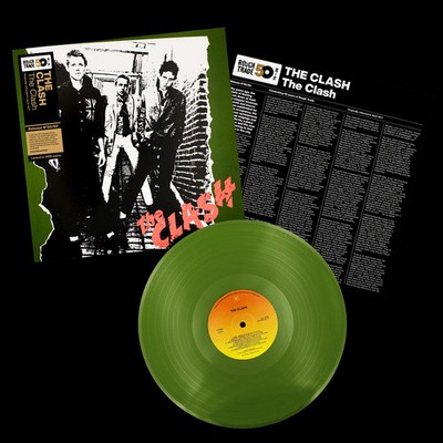 THE CLASH - The Clash 50th Anniversary Edition Camo Green Vinyl LP