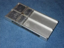 LA VOZ ROY J MAIER TENOR SAXOPHONE REEDGARD VINTAGE ALUMINUM REED PROTECTOR CASE