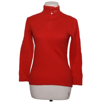 Benger, Rollkragenpullover, Größe: 42, Rot, Einfarbig, Damen #ooL