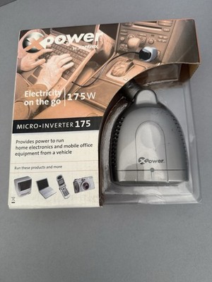 Xantrex XPower Micro Wechselrichter 175 ist ein kompaktes Gerät wandelt 12 Volt in 220V um