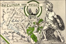 Studentika Ak Weiden in der Oberpfalz, Secunda 1930 - 4034160