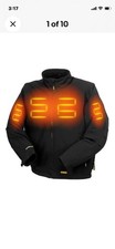 NEW!!!   SMALL DEWALT DCHJ060ABB-XL  Soft Shell Heated Jacket w/batt. adapter.