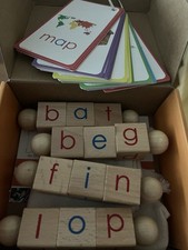 Spin And read Blocks With Flashcards