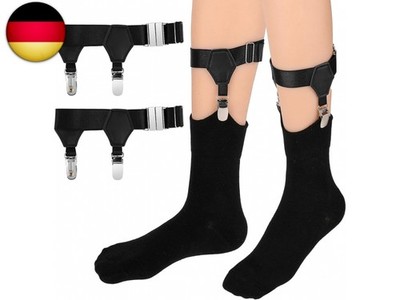 1 Paar Socken Strumpfbänder Herren Socken Hosenträger Einstellbar Sockenhalter S