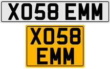XO58 EMM EMMA EMMY EM PRIVATE NUMBER PLATE UK NAME RARE GIFT