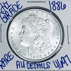 1886 MORGAN SILVER DOLLAR AUTHENTIC HI GRADE U.S. MINT COIN FREE SHIPPING 4697