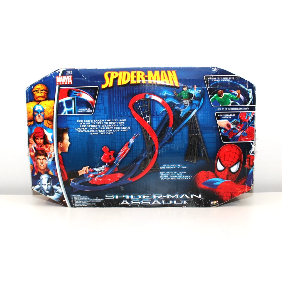 Игровой набор Marvel Heroes Spider-Man Assault Race Track (2006) - Изображение 3 из 4