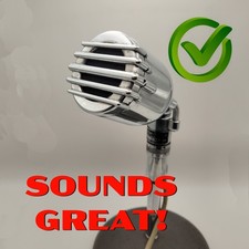 Vintage 1939 Electro-Voice 620 Dynamic Microphone - 100 Working