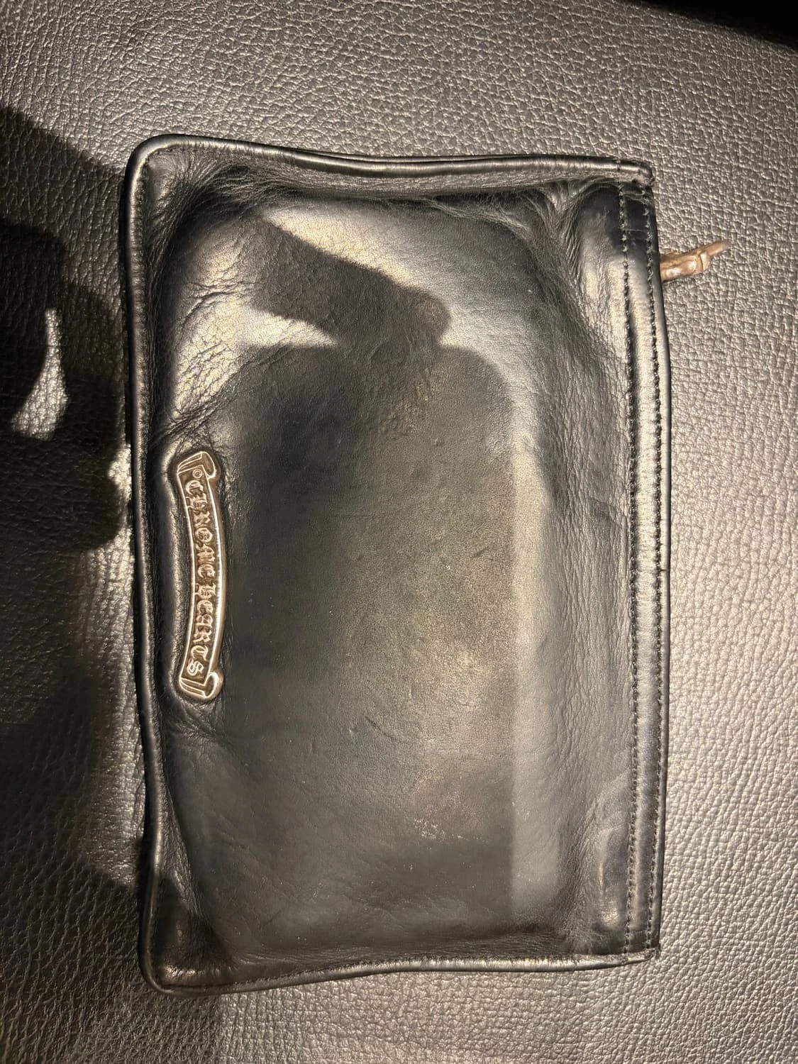 Chrome Hearts Dagger Zip Pouch Wallet