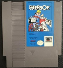 Paperboy (Nintendo NES) Video Game Cartridge NTSC Tested Authentic
