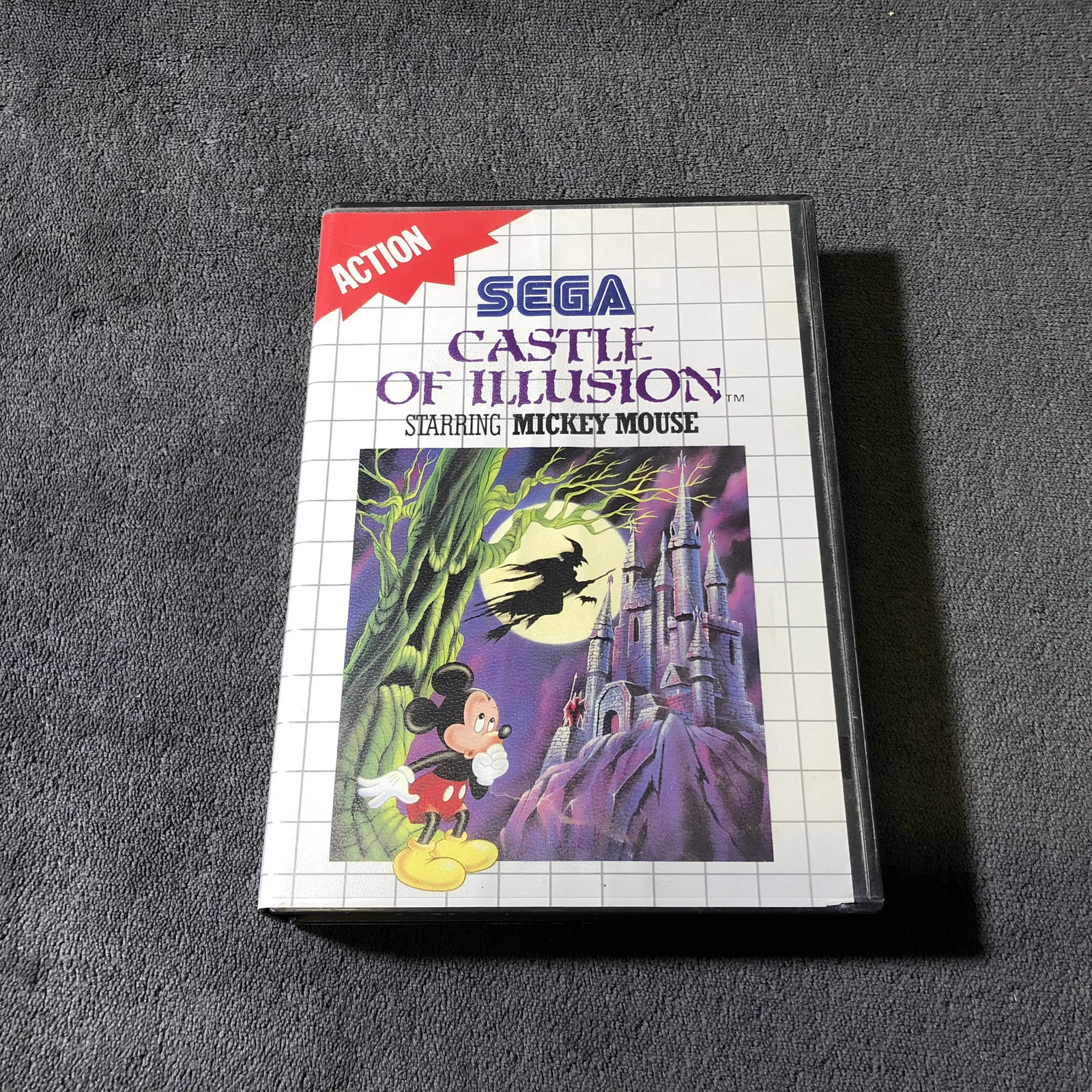 SEGA Master System Castle Of Illusion Starring Mickey Mouse EUR Trés Bon état