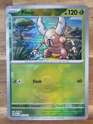 Pokémon TCG - S&V - Prismatic Evolutions - Pinsir 003/131 - Poké Ball Holo - NM