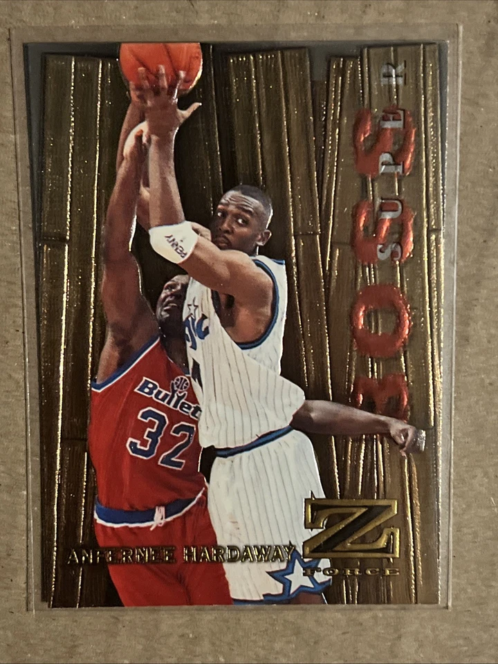 Anfernee Hardaway Z Force Super Boss 1997-98 6 de 20sb inserto raro como nuevo  Foto 3 de 4