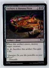 Anchovy & Banana Pizza #57 Teenage Mutant Ninja Turtles Foil Magic MTG