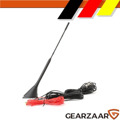 DAB Antenne AM FM；AM&FM；AM/FM；FM/AM Autoantenne Splitter Verstärker 12V SMB