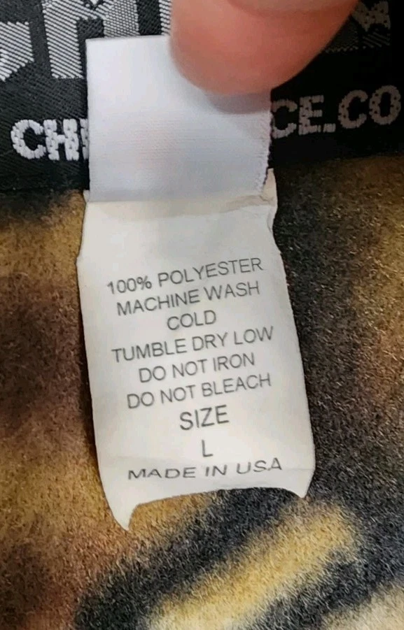 Chaqueta polar Big Chill de colección cremallera completa talla grande para correr caballos marrón Foto 4 de 4