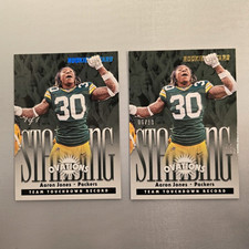 Panini Rookie Stars Ovations Jamaal Williams Packers Lot 1/1 + /10 (Aaron Jones)