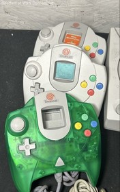 Sega Dreamcast Console HKT-3020 Sonic Adventure 2 14 Game Lot 3 Controllers