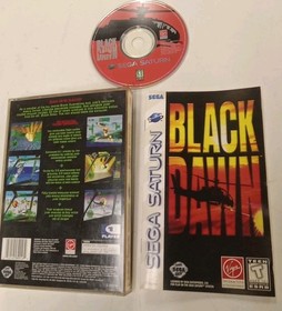 Black Dawn Sega Saturn 1996 Vintage