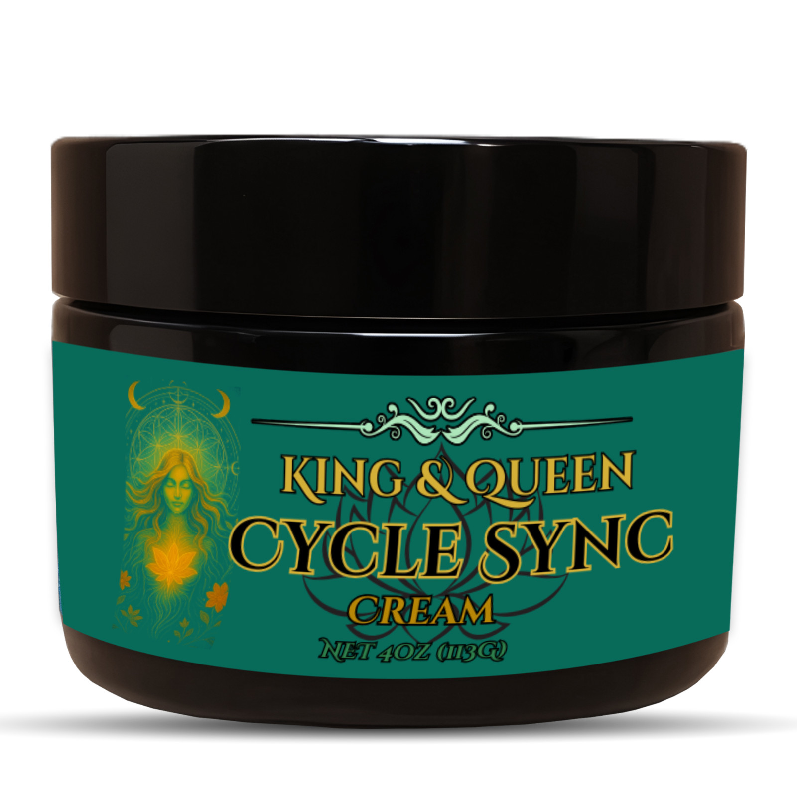 Cycle Sync Cream &ndash; Wild Yam, Chaste Tree, & Ashwagandha  4oz