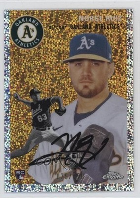 2023 Chrome Platinum Anniversary Speckle Refractor /150 Norge Ruiz Rookie RC y2p