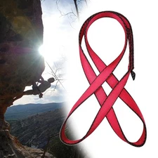Climbing Sling Runner 22kN Webbing for Outdoor Swing 60cm Red