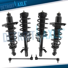 AWD Front and Rear Struts w/ Coil Spring Sway Bars Kit for 2014 - 2020 Acura MDX