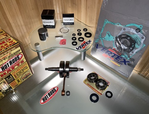 2003-04 HONDA CR 85R ENGINE REBUILD KIT / Crankshaft+Piston+Bearings+Gaskets - Picture 2 of 6