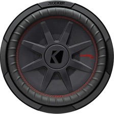 KICKER CWRT122 CAR/TRUCK/BOAT/ATV/UTV/GOLF CART 12"COMPRT WEATHERPROOF SUBWOOFER
