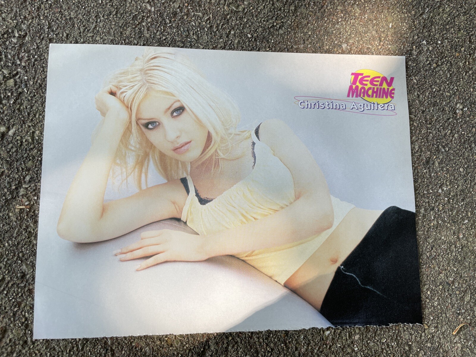 Christina Aguilera Teen Magazine Pinup