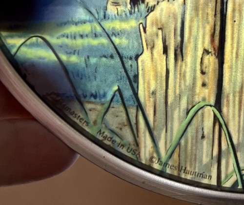 Glassmasters Stained Glass Sun Catcher 6.25 Blue Bird Signed Stained Glass New - Picture 15 of 15
