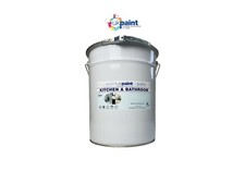5 Litre Kitchen and Bathroom Emulsion Paint - Canery Yellow - 10E55 9.00 per litre