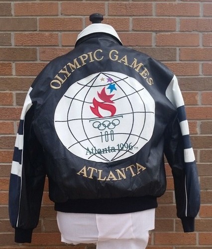 1996 Olympic Games Leather Jacket 