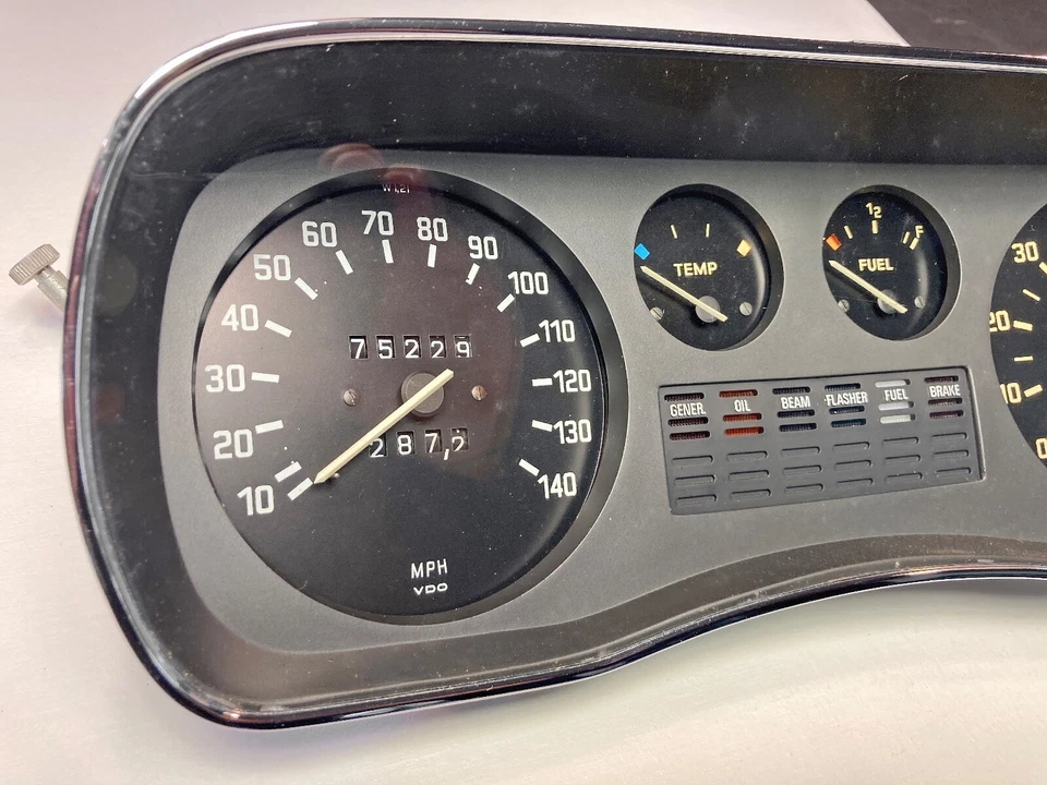 Cuadro de instrumentos BMW E3 2500 2800 Bavaria para coches automáticos. Envío gratuito. Foto 3 de 4