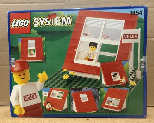 LEGO Town 1854 VELUX HOUSE WITH ROOF WINDOWS Promotional MISB Sealed 1996!! - Picture 2 of 6
