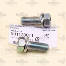 2 OEM Subaru Disc Brake Caliper Bracket Mount Bolts Impreza Legacy SVX 901130011