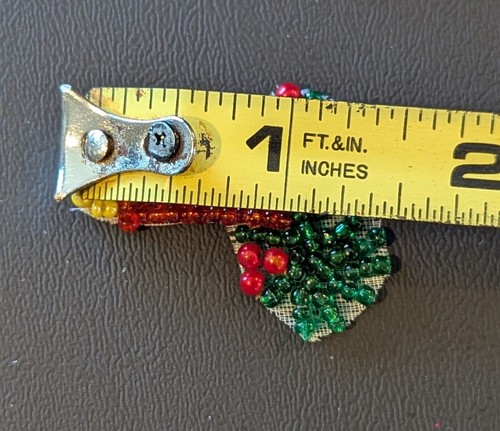 Lot of 6 Christmas-themed Multicolor Sequin & Bead Sew-On Appliques Patches - Picture 12 of 17
