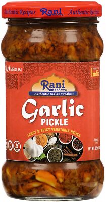Rani Garlic Pickle (Achar, Spicy Indian Relish) 10.5oz (300g)