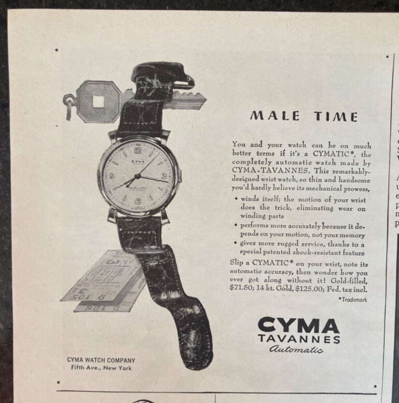 1963 Girard Perregaux Watch 173 Years Devoted to the Art of Timing Print Ad