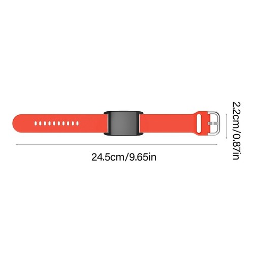 Breathable Athletic Silicone Straps Belt For Watch Antislip Wrist Band Bracelets - Picture 8 of 18