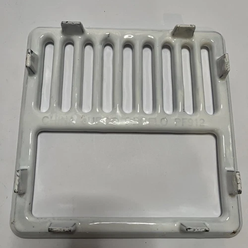 PROFLO PF912  9-1/2" White Porcelain Half Top Grate New in Box - Picture 4 of 8