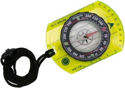 BRUJULA BOLSILLO METALICA PROFESIONAL COMPAS MILITAR CON ESCALA PARA MAPA BD9291