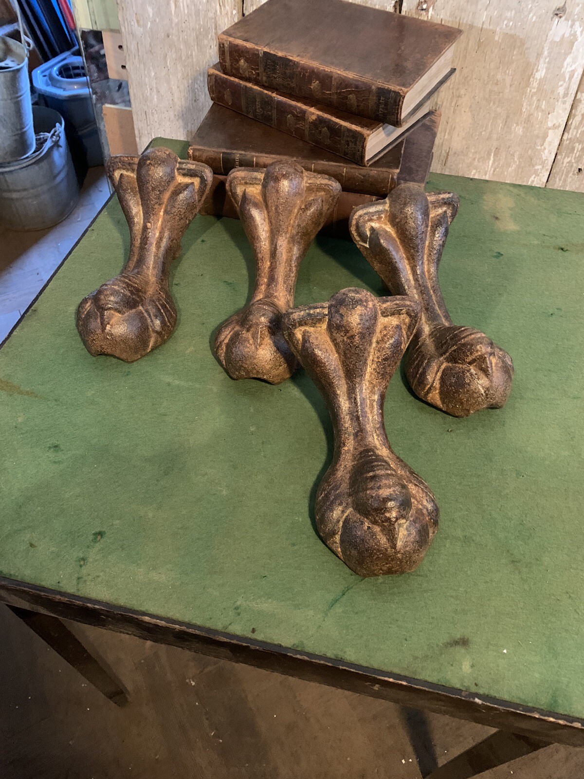 Antique Cast Iron Ball And Claw Bath Feet eBay