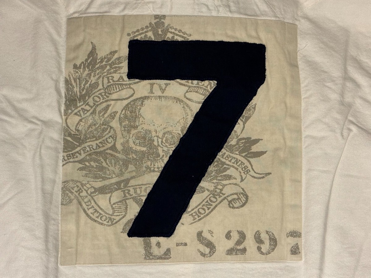 Rugby Ralph Lauren FC #7 Lions & Skulls - White - XL - NWT *RARE