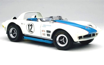 Exoto 1:18 Corvette Grand Sport Roadster Penske race car Watkins Glen USRRC #12