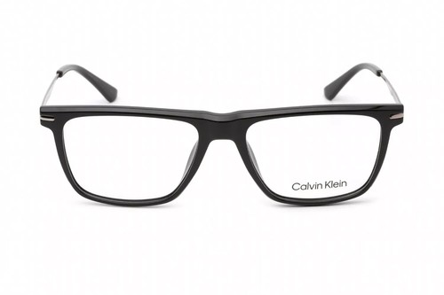 New Calvin Klein CK22502 001 Black Optical Frame Clear Demo Lens Eyeglasses - Picture 3 of 5