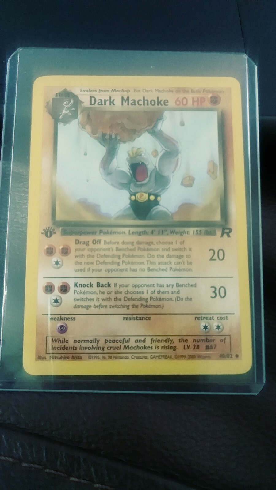 Dark Machoke 1st Edition Price