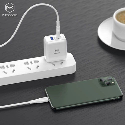 MCDODO 20W PD Type C to iPhone Fast Charging Cable For iPhone 12 11 Pro Max X XR - Picture 4 of 11