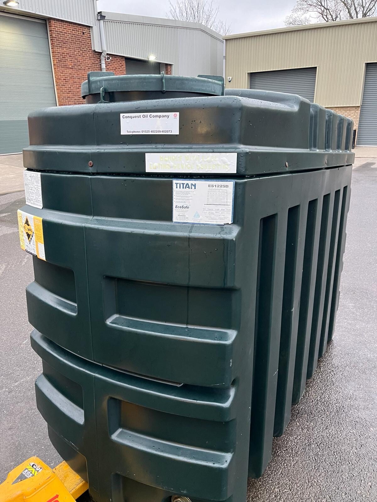 Double Bunded Oil Tank eBay